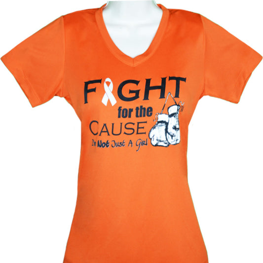 I'm Not Just a Girl Fight For the Cause Orange Shirt