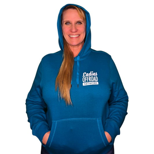 *LIMITED* Ladies Offroad Network Teal Ladies Hoodie