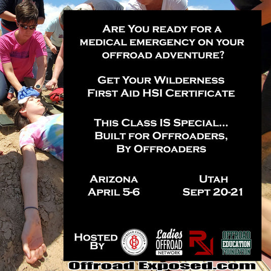 Sept 20-21 2025 Fall Wilderness First Aid Certification Class